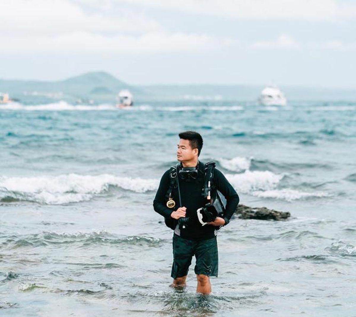 在海裡和珊瑚一起畢業 陳琦恩扎根恆春 推動潛水海洋教育