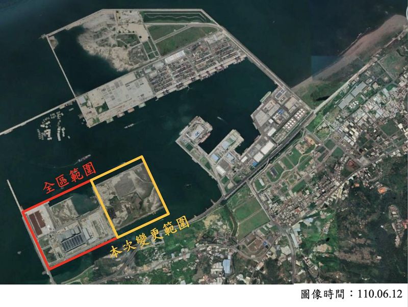 台北港南外堤內側碼頭提環差 缺生態資料補件再審