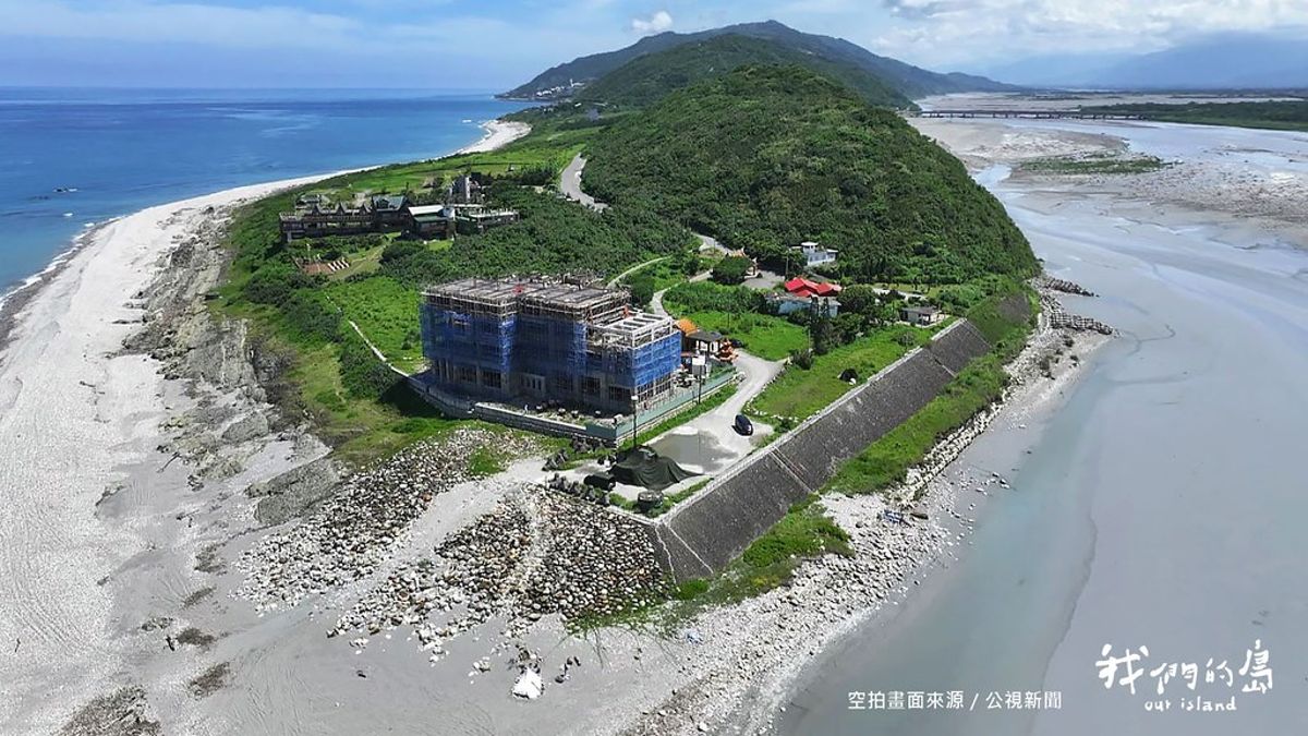 嶺頂沙丘開發後續 花蓮溪口南岸民宿爭議