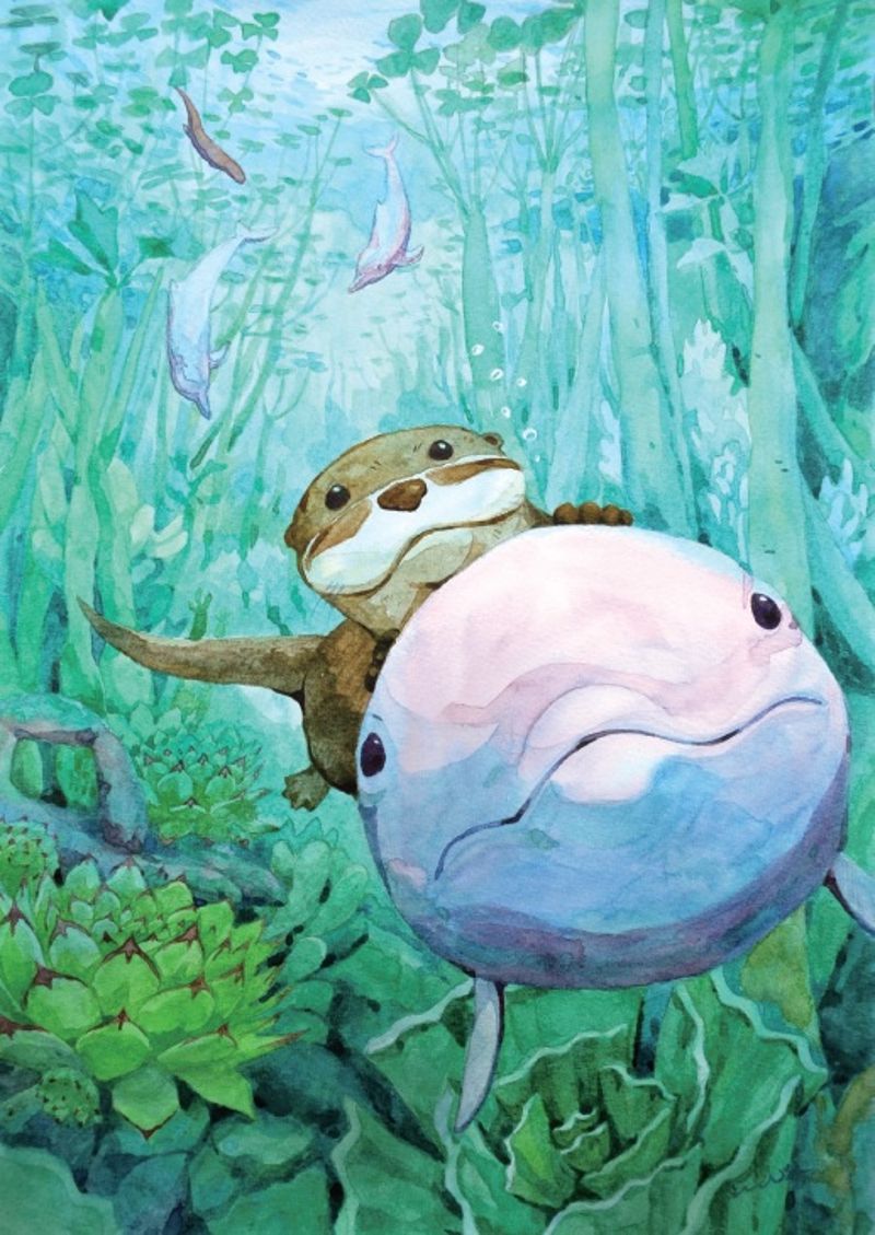 《水獺與朋友們記得的事》一直轉彎——台灣白海豚