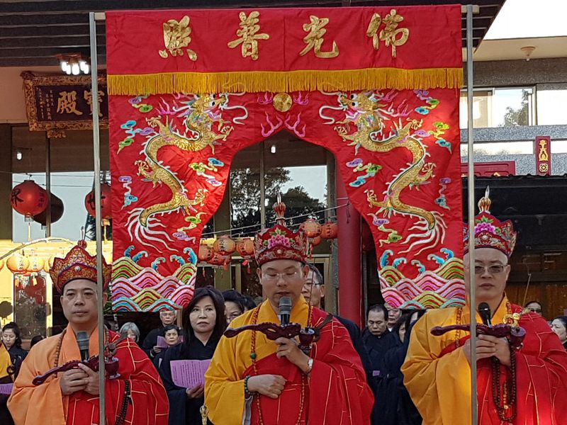 以感恩的心超度農牧漁生靈 本願法師水陸大法會盼風調雨順