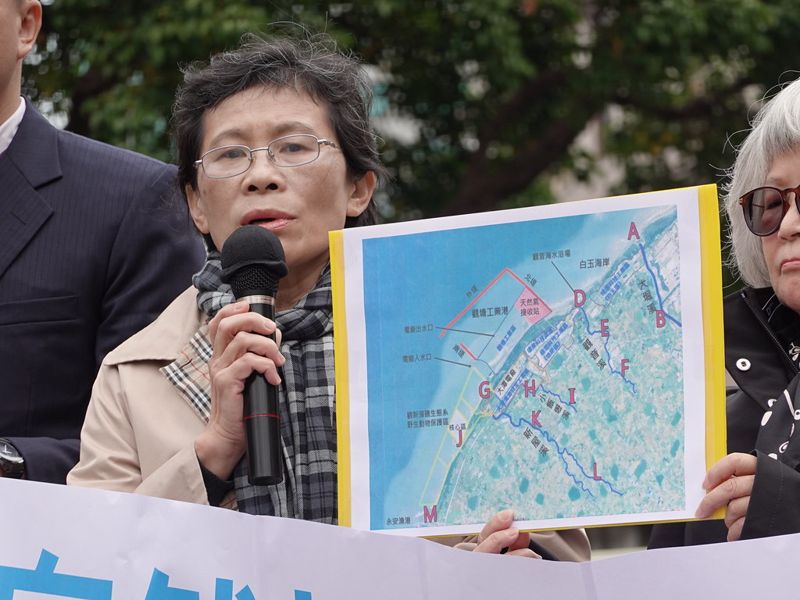 未開議先開炮 立委陳椒華批觀塘工業港資料不足「蘇院長應立即停工」