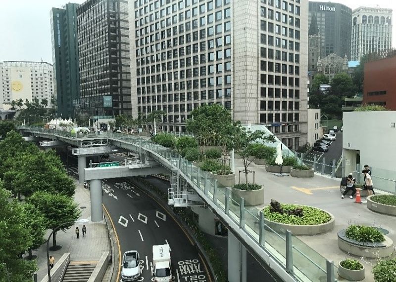 遊「首爾路7017」：高架橋轉型空中綠道 眺望城市更環保
