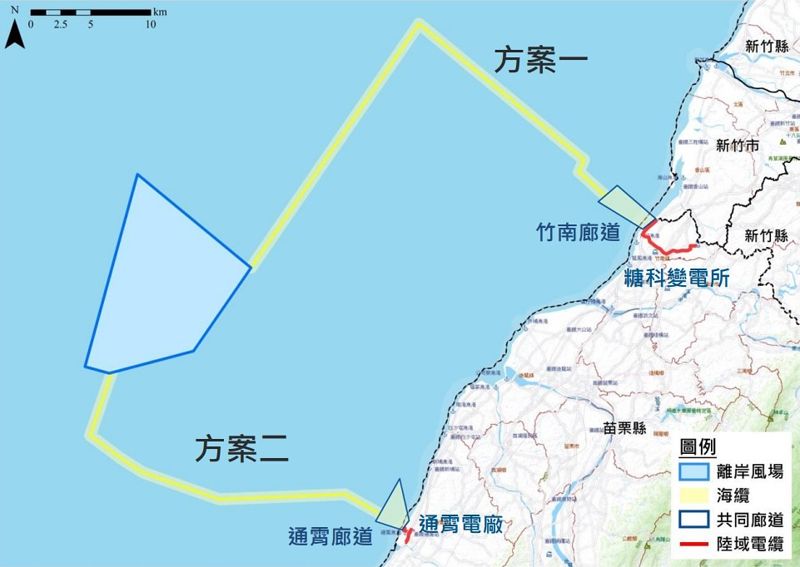 目擊鯨豚應停工或降低功率 苗栗外海兩風場環評過關