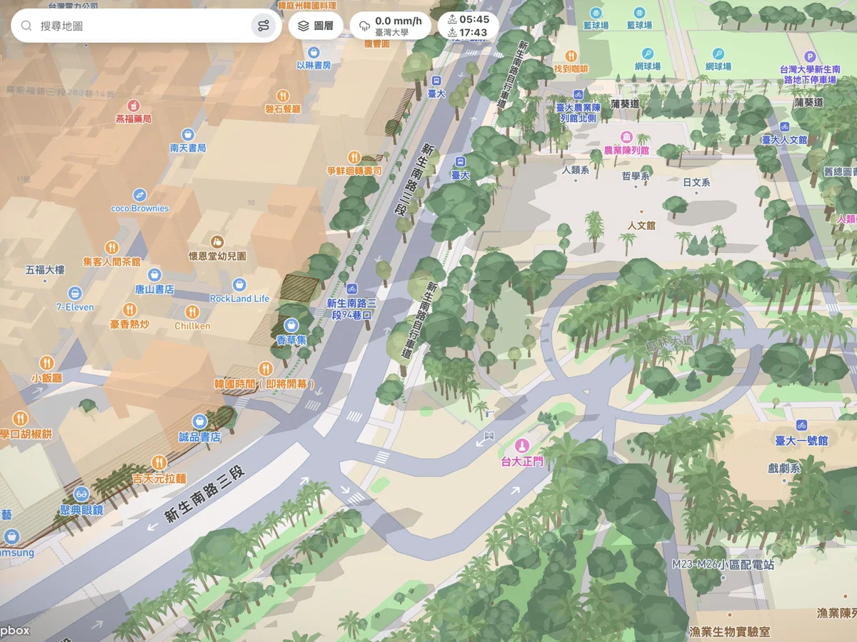 20260929台大Cool Map 畫面截圖