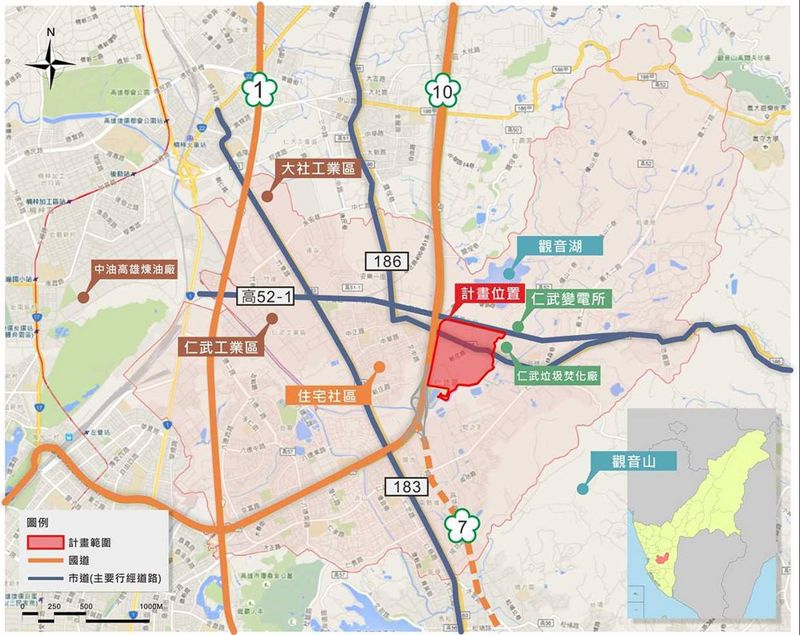 20公頃森林換未登記工廠安置 仁武產業園區初審過關