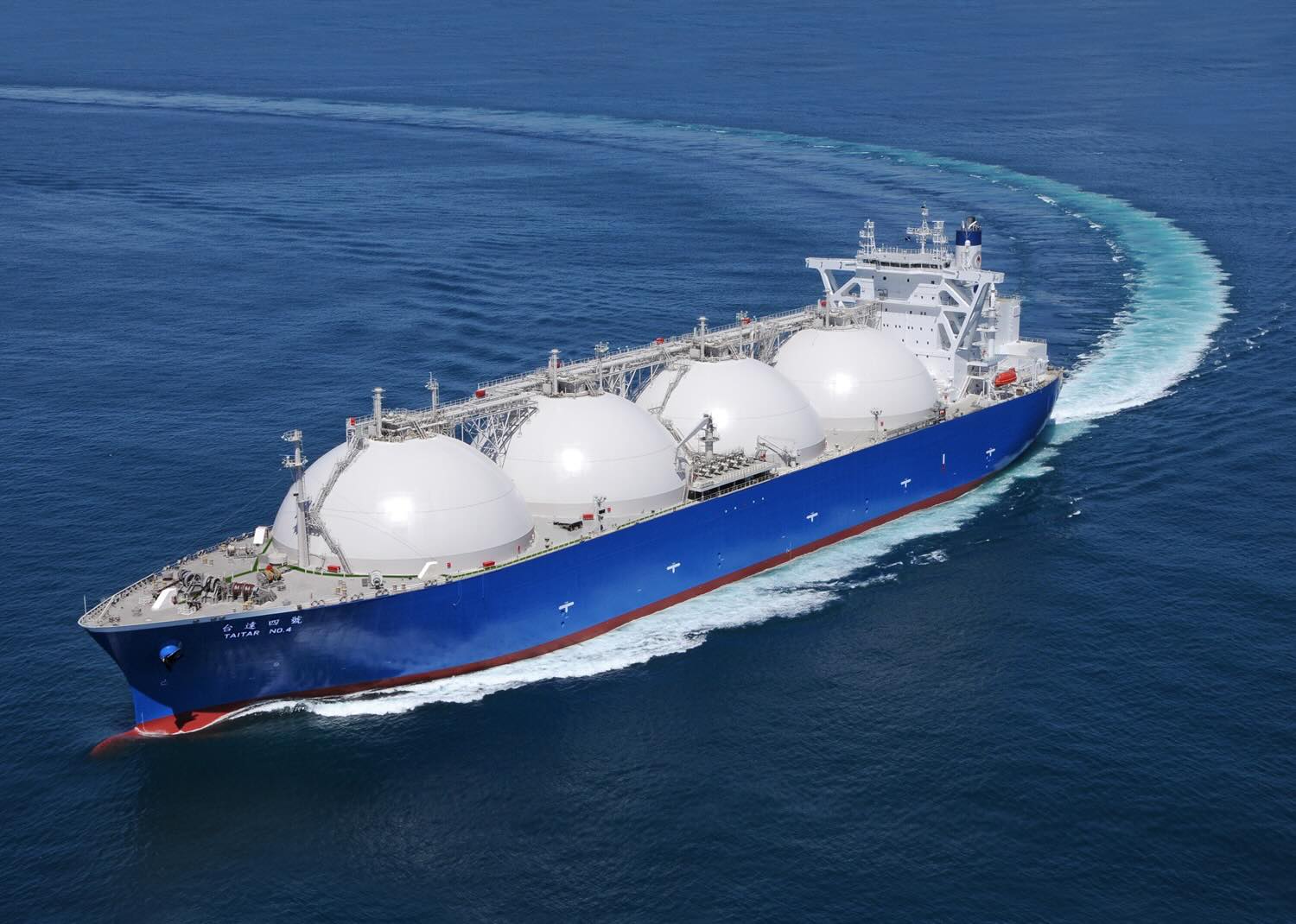 台灣發電燃料以進口液化天然氣(LNG)為主。 圖片提供:經濟部
