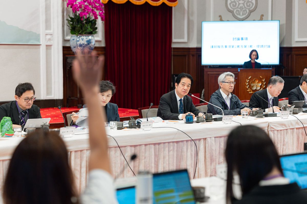 總統府氣候委員會睽違半年再開會 關注氣候調適、建築淨零