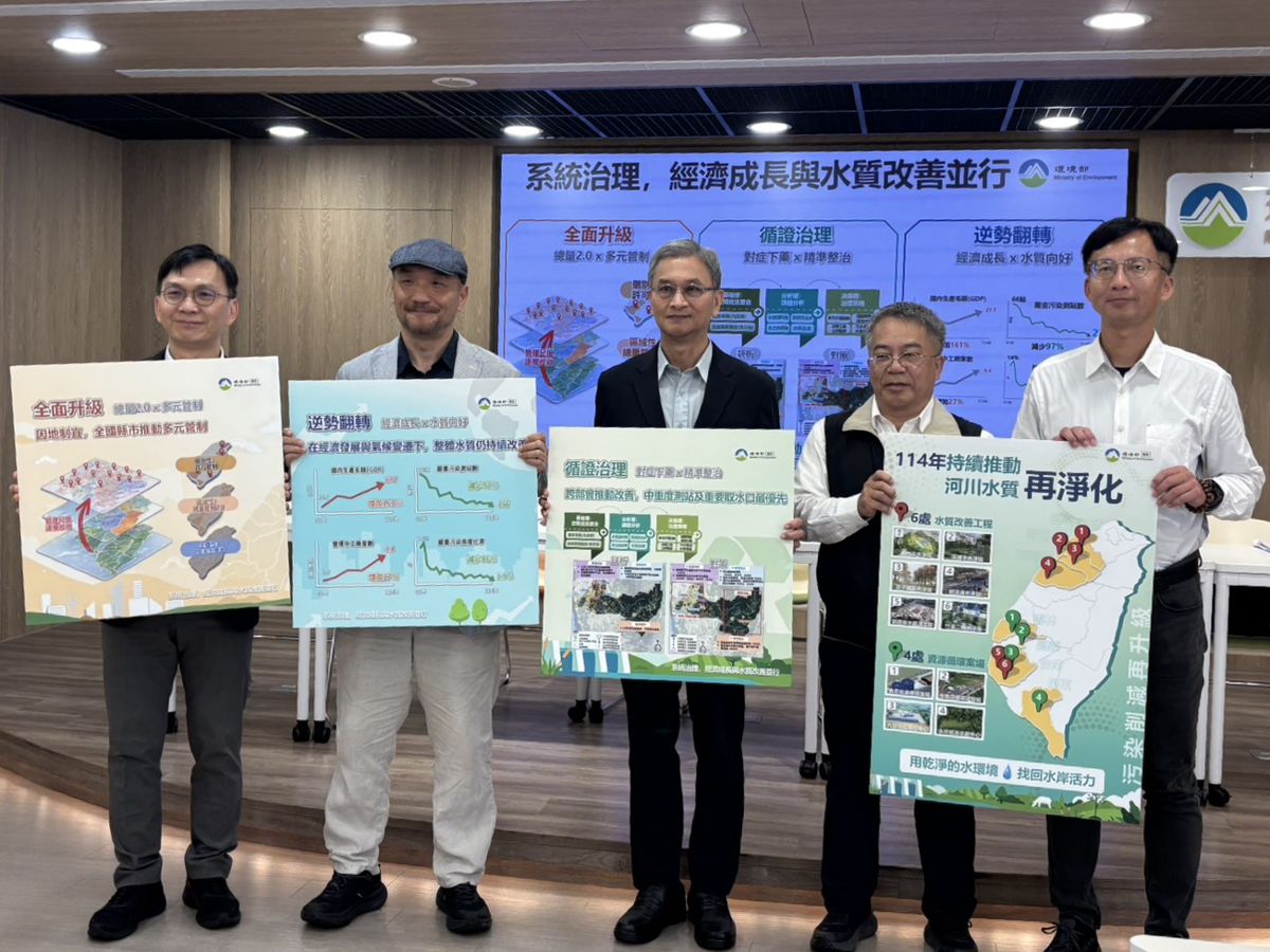 全台河川污染值創歷史新低 嚴重污染監測站只剩2站