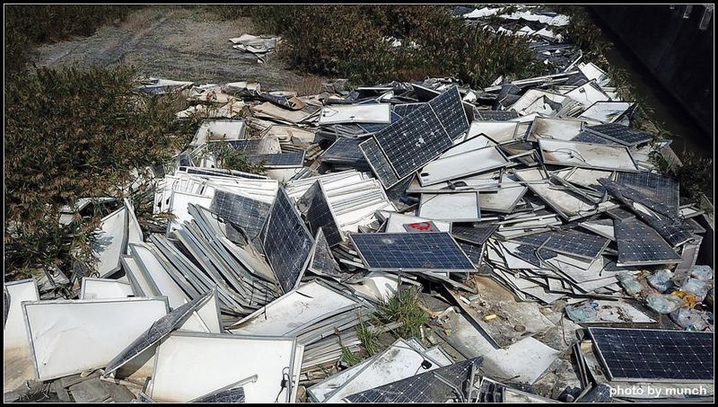 太陽光電板回收機制2019將上路 最快2月底開始收費