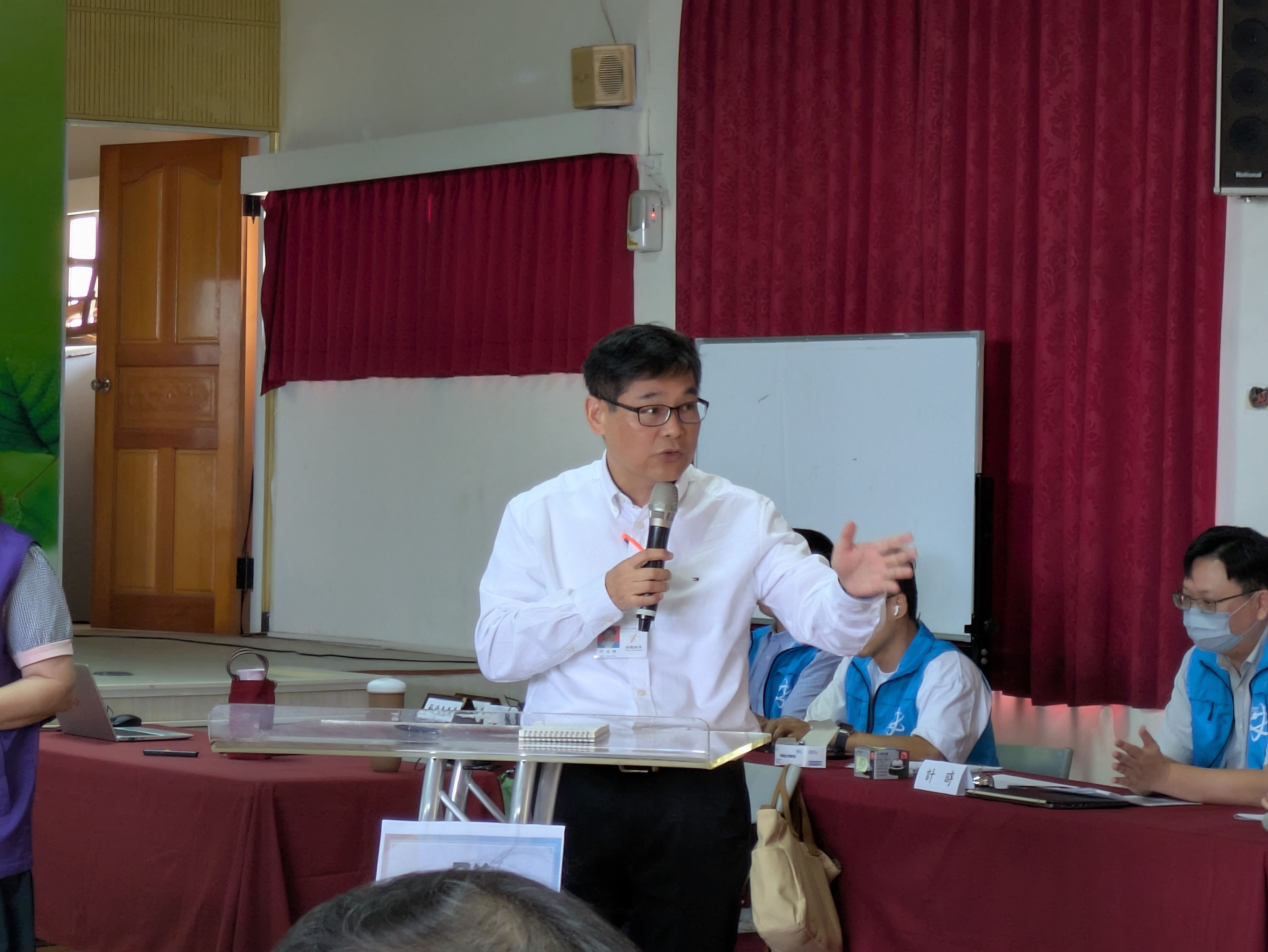 台電副總經理許永輝說重啟計畫是為了檢查機組設備以回到可運轉狀態。攝影：李育琴