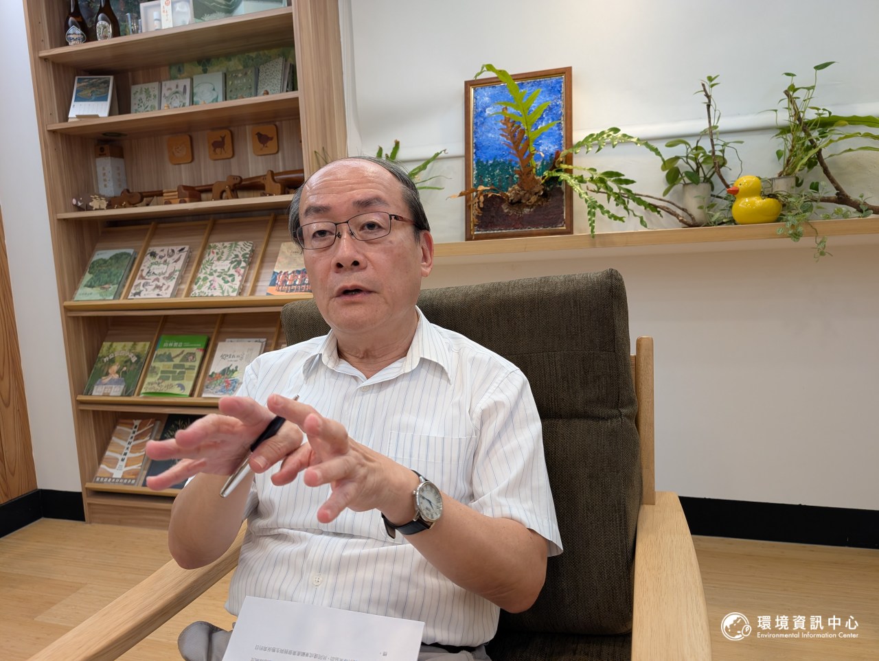 林保署副署長張岱認為,過去淺山平原保育面臨不少挑戰,而沙崙園區的開發帶來契機,除了保全特定土地,也能引進開發單位資源,因此對沙崙案抱持樂觀看法。攝影:陳昭宏