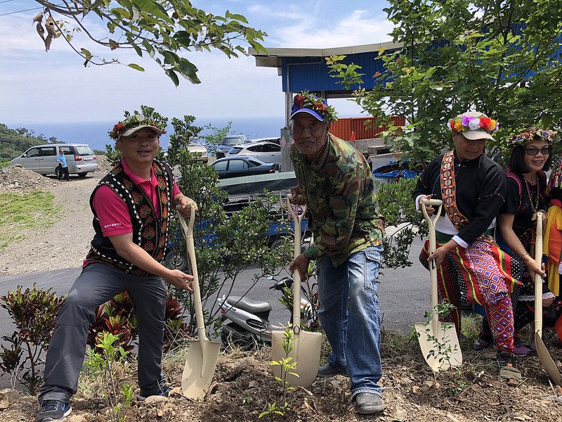 查拉密部落地球日植香花 種出排灣傳統智慧