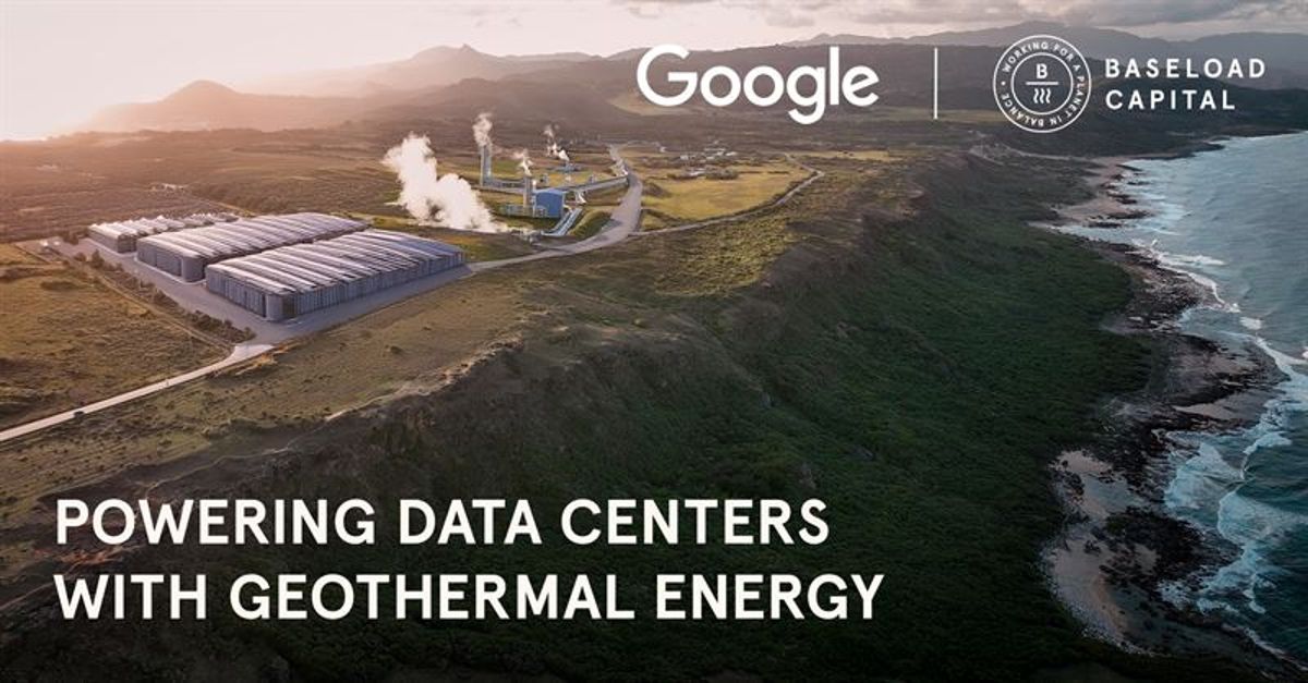 Google攜手倍速羅得 簽下台灣第一筆地熱購電協議
