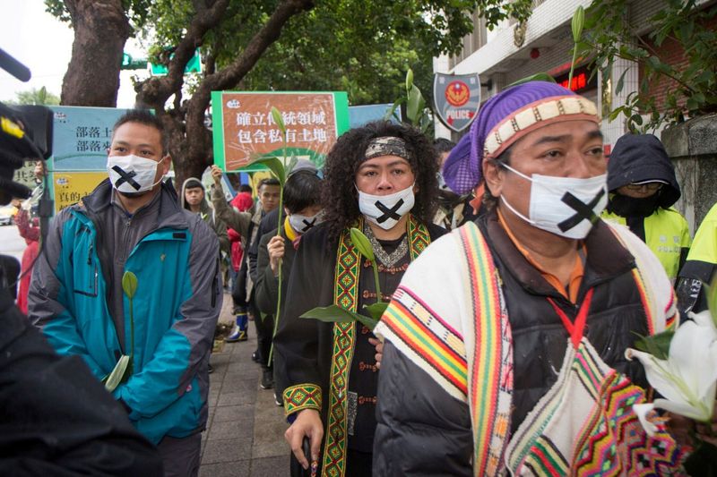原民團體：支持228轉型正義 請蔡英文歸還傳統領域！
