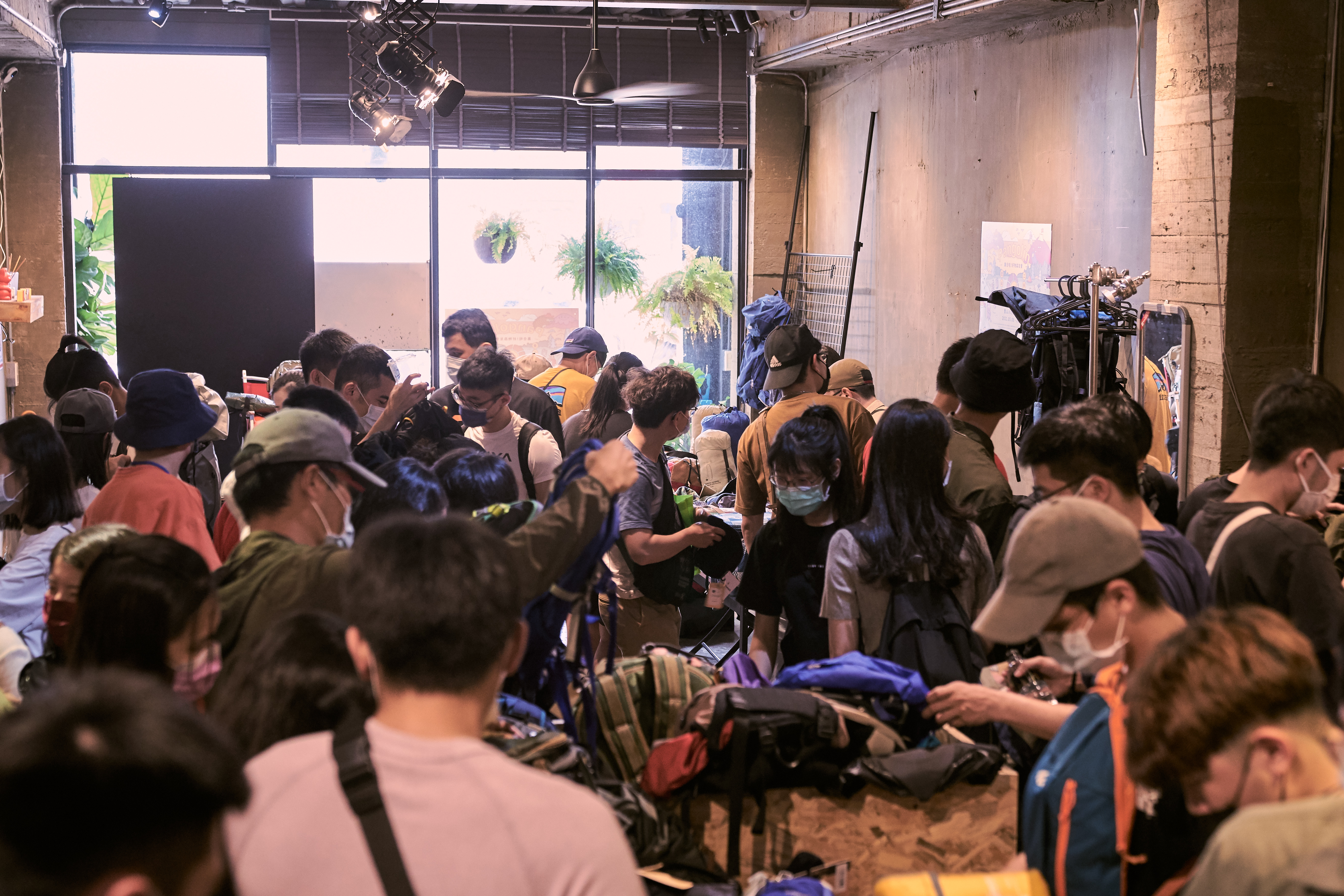 Pangolin舉辦「登山人的二手裝備市集」,吸引破千人造訪。圖片來源:Pangolin 提供