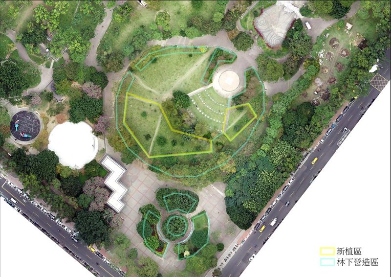 公園不等於森林？ 中和四號公園試營都市林 原生樹種打底、社會參與動起來！