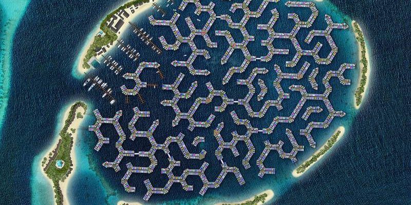 對抗氣候變遷 馬爾地夫與荷蘭合作打造可容納2萬人的「漂浮城市」
