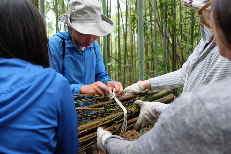 自製竹吸管、自然谷夜觀 在低海拔森林與野共生