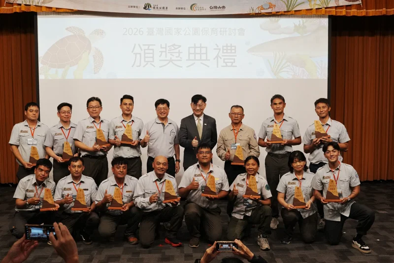 20261005棘冠海星的生存絕技 國家公園15名保育巡查員獲獎 國家公園署PR