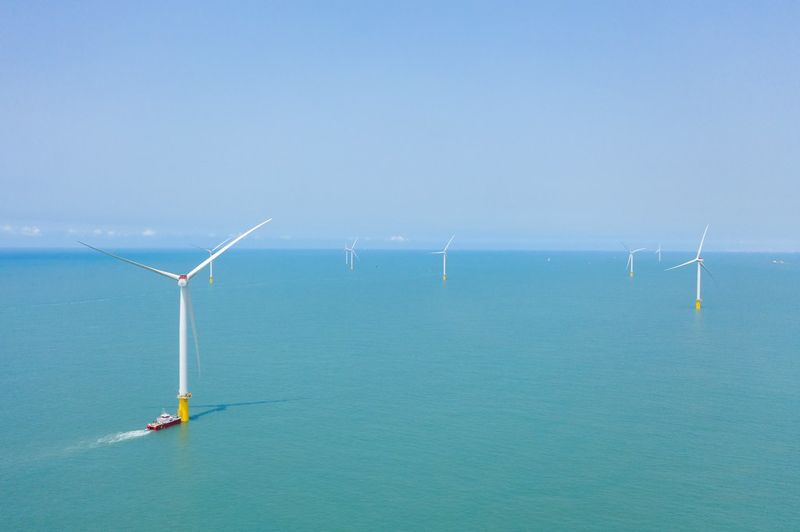 第一座國產化成分風場 雲林允能首批風機拚9月發電