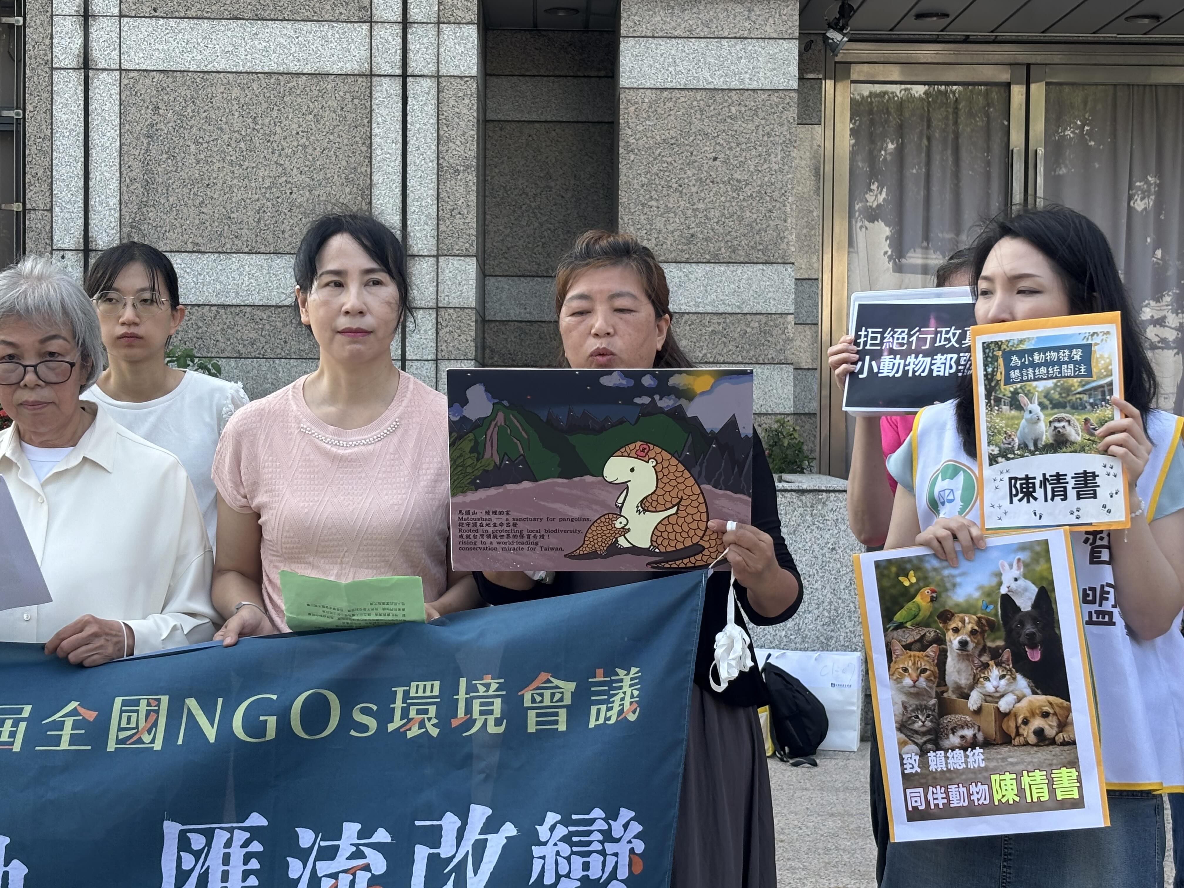 台灣水資源保育聯盟理事黃惠敏肯定政府列管馬頭山污染，但也呼籲加速設立馬頭山國家自然公園，以制度保障脆弱地景。攝影：林昱妍