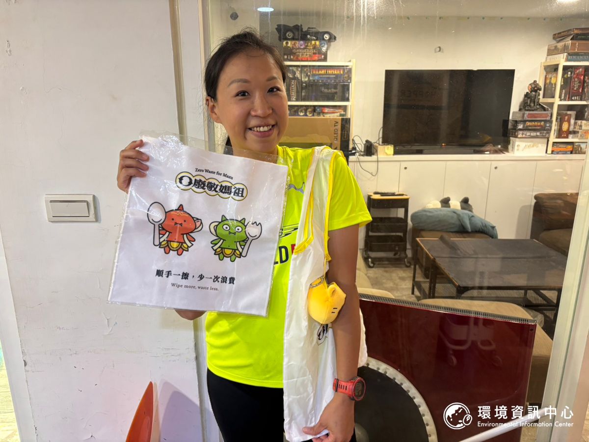 「只要多一個人自備餐具，我的計畫就成功了」——專訪林映如的大甲媽遶境零廢行動