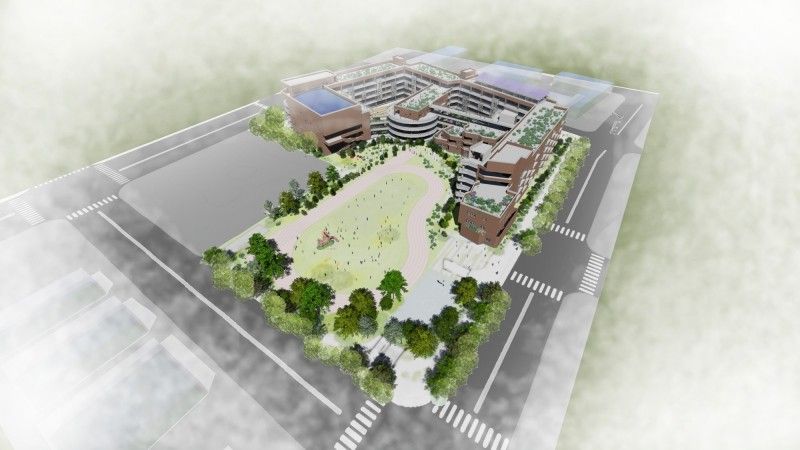 竹北嘉豐國小 將成新竹縣內首座鑽石級綠建築校園