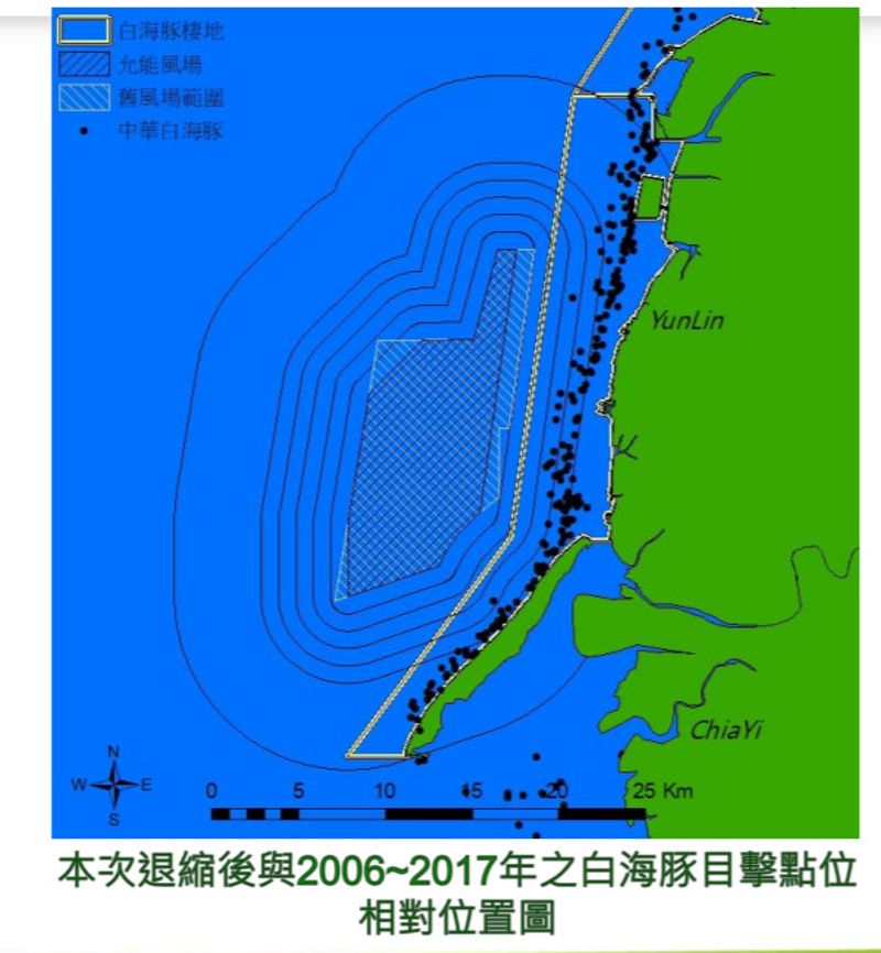 離白海豚棲地最近2公里 雲林離岸風場環評初審過關