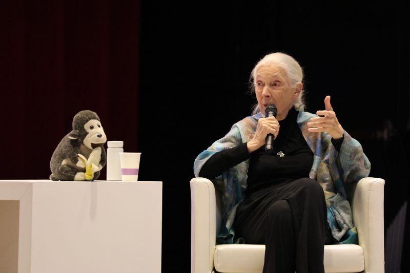 透過行動點燃希望 91歲珍古德來台演講，每人、每天都可以改變世界