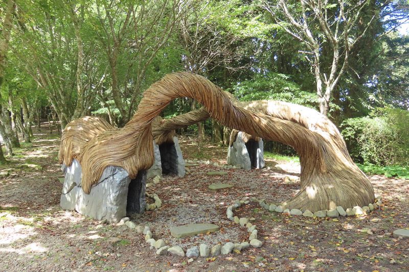 大雪山入口豎起熊境 泰雅智慧闡述人與野生動物連結