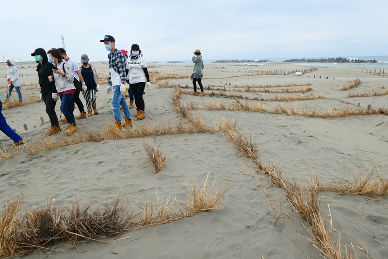 稻草護沙 Timberland地球日串起七年感動