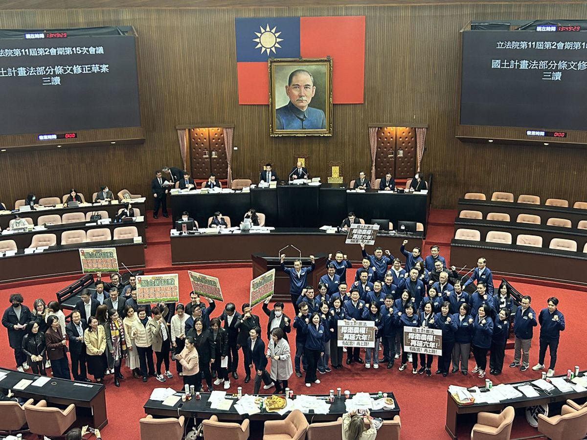 藍綠聯手 三讀通過國土計畫最遲2031年上路 內政部︰民間申請土地變更案暴增