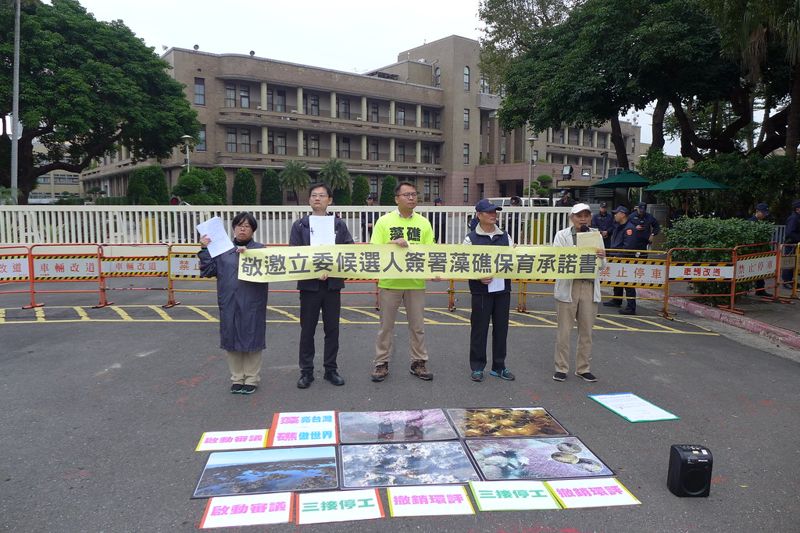 獲藻礁團體「不推薦」 綠黨：在最大環境考量下做「實際可行」的承諾