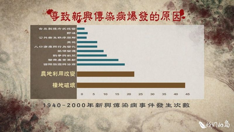共病時代 棲地破壞、農地利用改變是新興傳染病爆發兩大原因