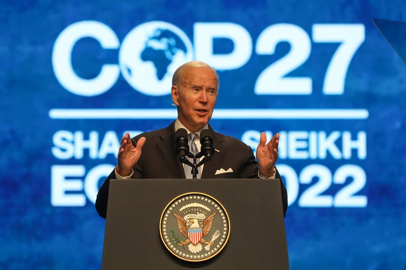 拜登COP27再推氣候政策想當領頭羊 國會洗牌恐添變數