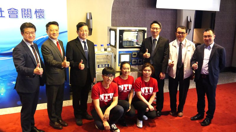 台大薄膜蒸餾技術助抗旱 使海淡與工業再生水產能翻倍、能耗減半