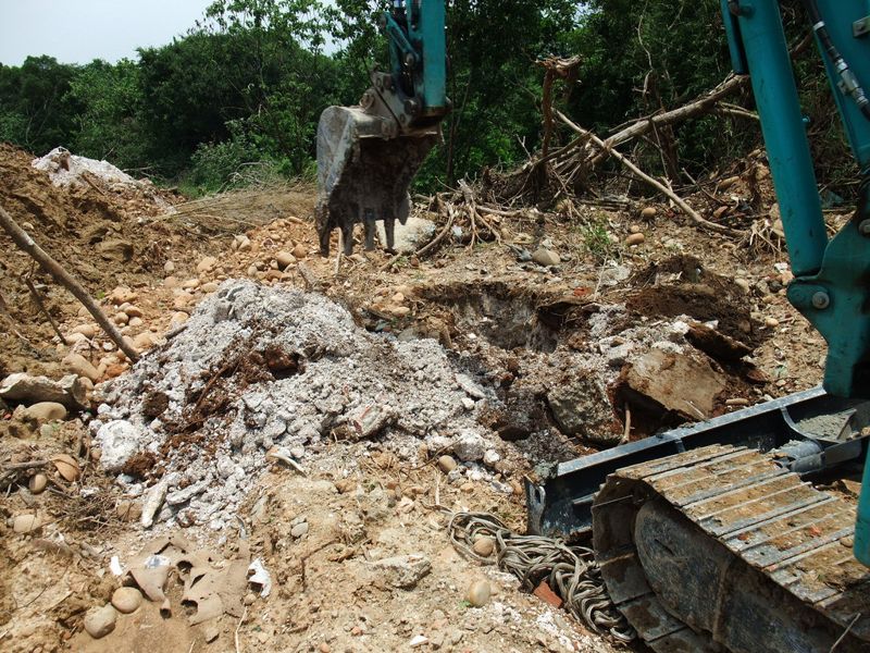 新竹敬老中心預定地遭非法回填廢棄物 移送83人