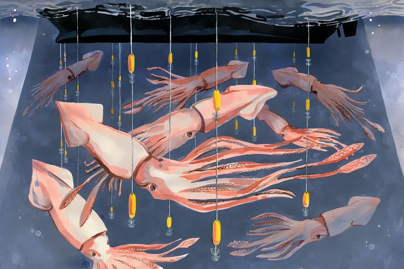 10年增10倍的魷魚捕撈 公海撈出海洋危機
