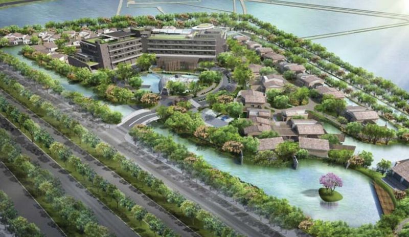 逸水立旅渡假村緊鄰台江國家公園 主動退縮相距50公尺 環評初審過關
