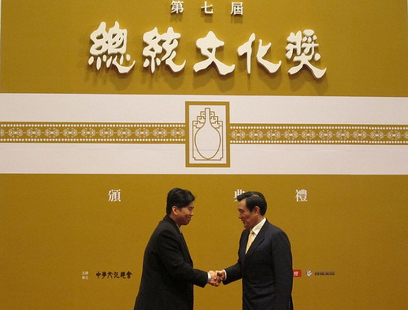 總統頒文化獎 讚得獎者貢獻國家社會
