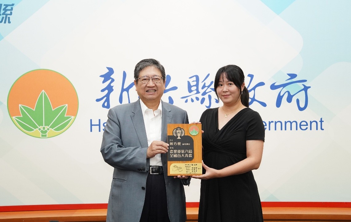 林巧悅深耕有機草莓栽培、品牌行銷與地方農業合作,2026年獲選農業部第8屆百大青農。圖片來源:林巧悅 提供