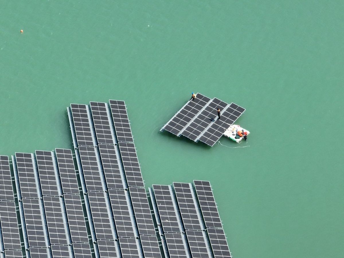 光電謠言不斷 七大公協會闢謠：水庫光電板只用清水洗