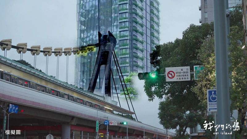 捷運劍潭站TOD爭議 北捷綠廊旁的天際線