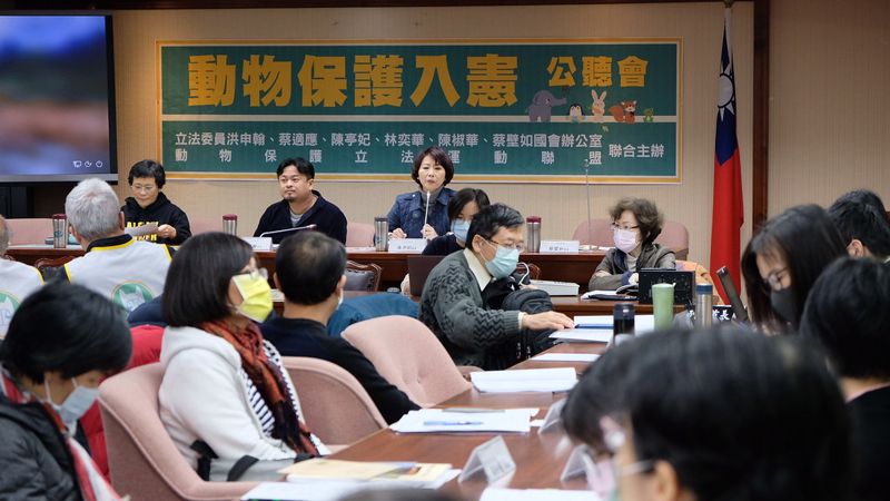 動保入憲公聽會 談進步價值 也談動物間不平等的問題