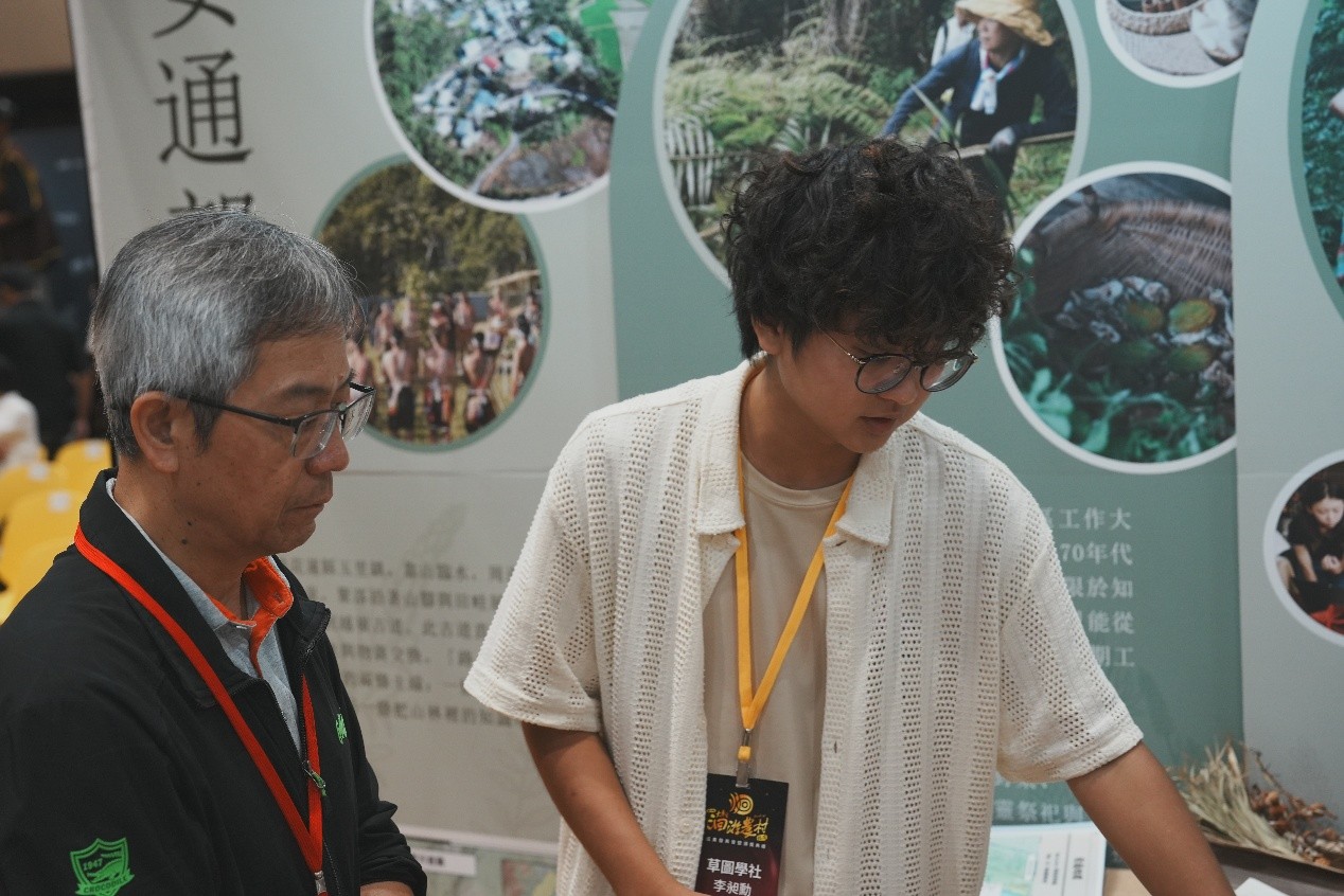東華大學自然資源與環境學系大四學生李昶勳，為草圖學社總召，帶領團隊深入安通部落，將課堂知識轉化為實際行動。圖片來源：草圖學社 提供