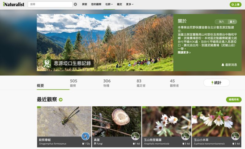 庶民觀察也能成為科學基礎 iNaturalist的應用