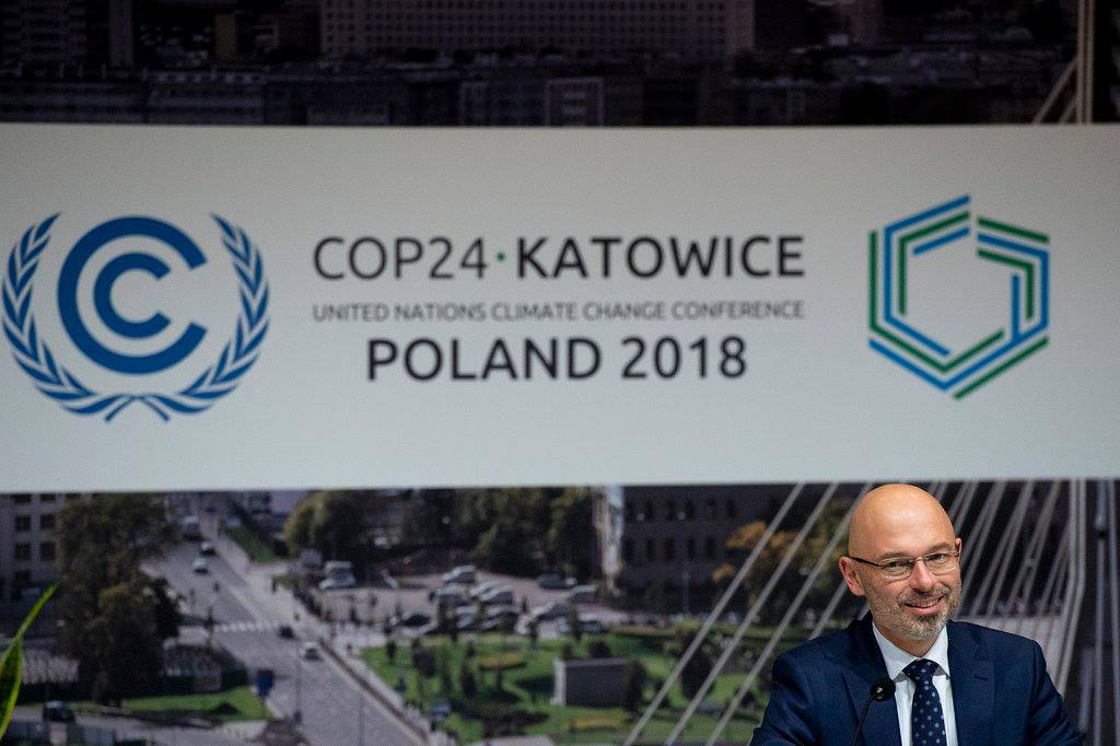 波蘭環境部副部長米哈爾庫提卡（Michał Kurtyka）在COP24會議。圖片來源：COP24臉書